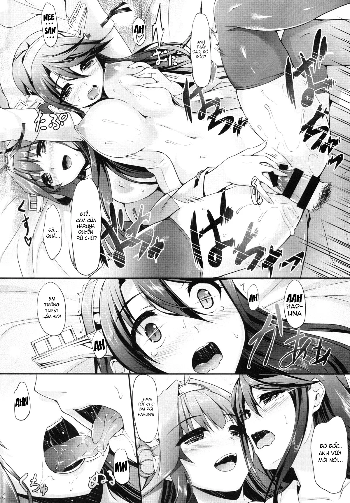 HentaiVN.net - Ảnh 16 - KonHaru Wedding (Kantai Collection -KanColle-) [コンハルうえでぃんぐ (艦隊これくしょん -艦これ-)] - Oneshot