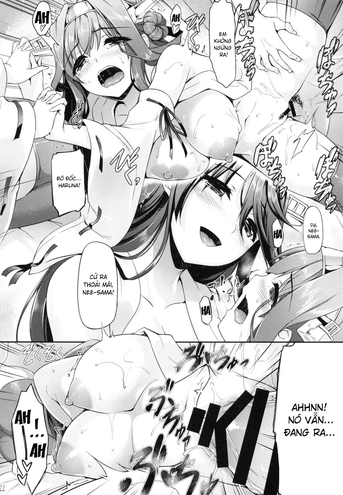HentaiVN.net - Ảnh 22 - KonHaru Wedding (Kantai Collection -KanColle-) [コンハルうえでぃんぐ (艦隊これくしょん -艦これ-)] - Oneshot