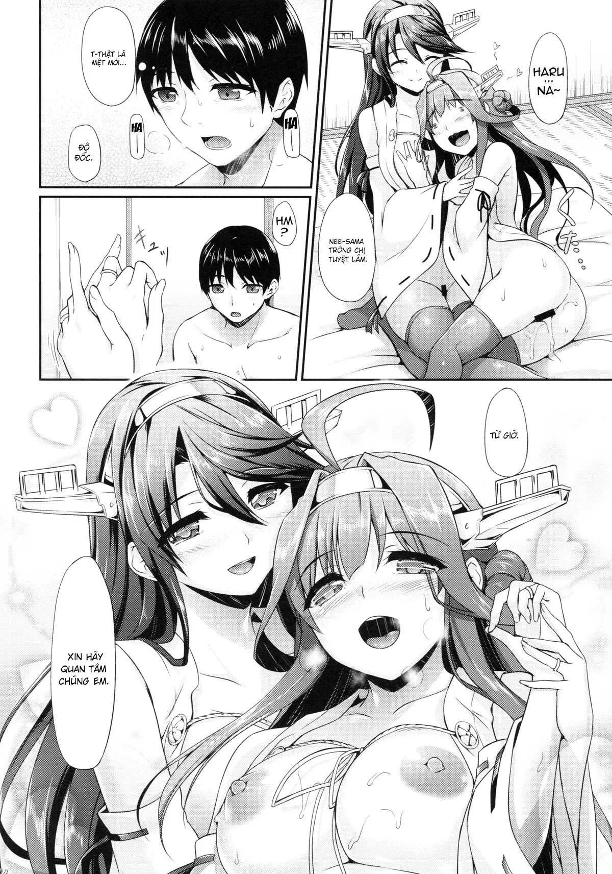 HentaiVN.net - Ảnh 23 - KonHaru Wedding (Kantai Collection -KanColle-) [コンハルうえでぃんぐ (艦隊これくしょん -艦これ-)] - Oneshot