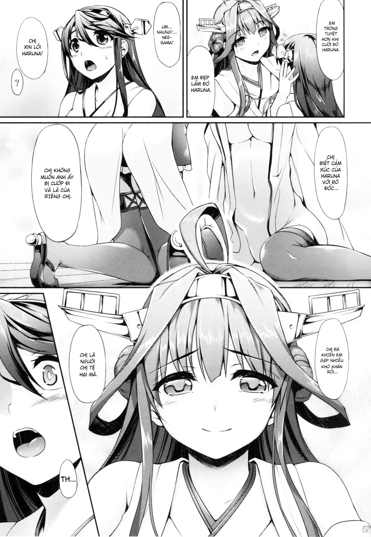 HentaiVN.net - Ảnh 7 - KonHaru Wedding (Kantai Collection -KanColle-) [コンハルうえでぃんぐ (艦隊これくしょん -艦これ-)] - Oneshot