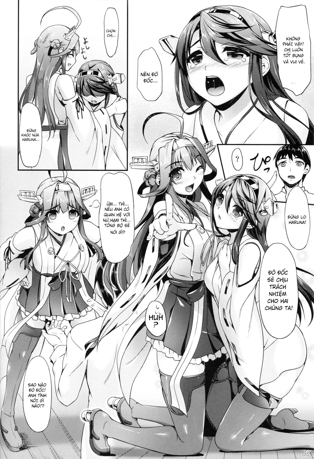 HentaiVN.net - Ảnh 8 - KonHaru Wedding (Kantai Collection -KanColle-) [コンハルうえでぃんぐ (艦隊これくしょん -艦これ-)] - Oneshot
