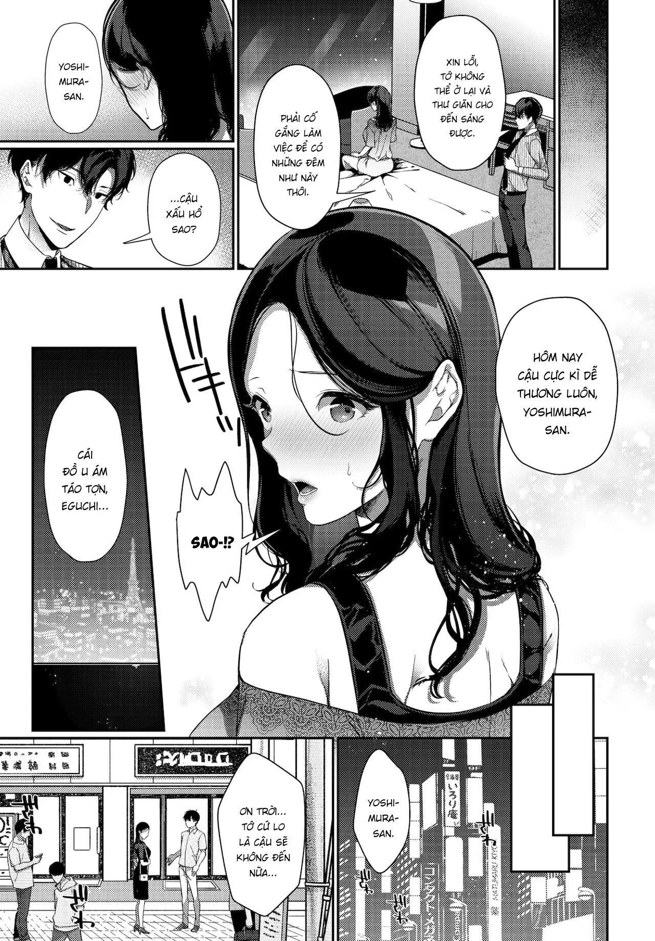 HentaiVN.net - Ảnh 13 - Cuộc hội ngộ buồn [Saikai Melancholy - Melancholy Reunion] - Oneshot