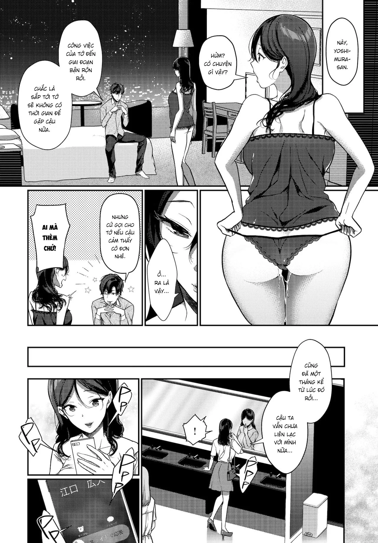HentaiVN.net - Ảnh 16 - Cuộc hội ngộ buồn [Saikai Melancholy - Melancholy Reunion] - Oneshot