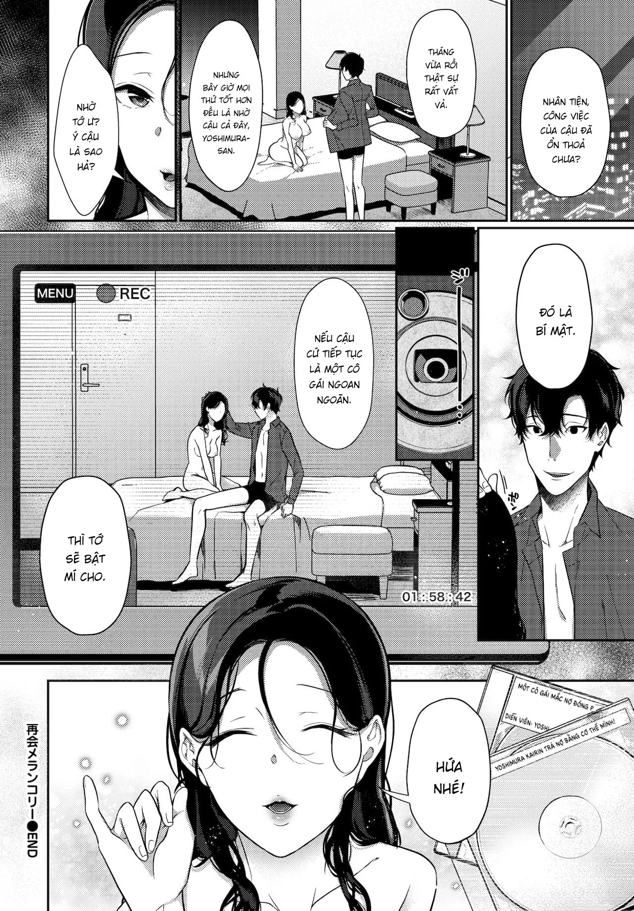 HentaiVN.net - Ảnh 22 - Cuộc hội ngộ buồn [Saikai Melancholy - Melancholy Reunion] - Oneshot