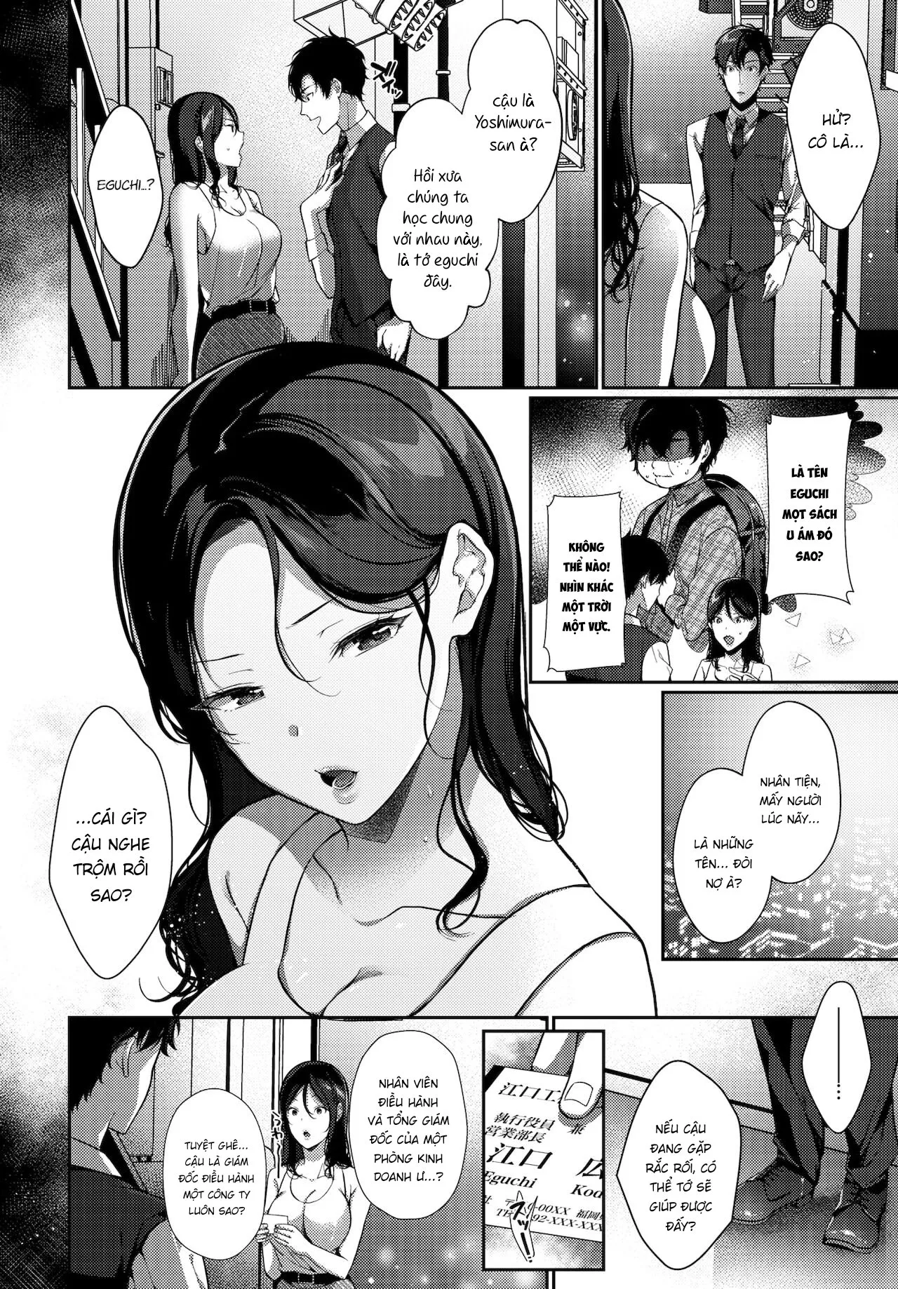 HentaiVN.net - Ảnh 4 - Cuộc hội ngộ buồn [Saikai Melancholy - Melancholy Reunion] - Oneshot