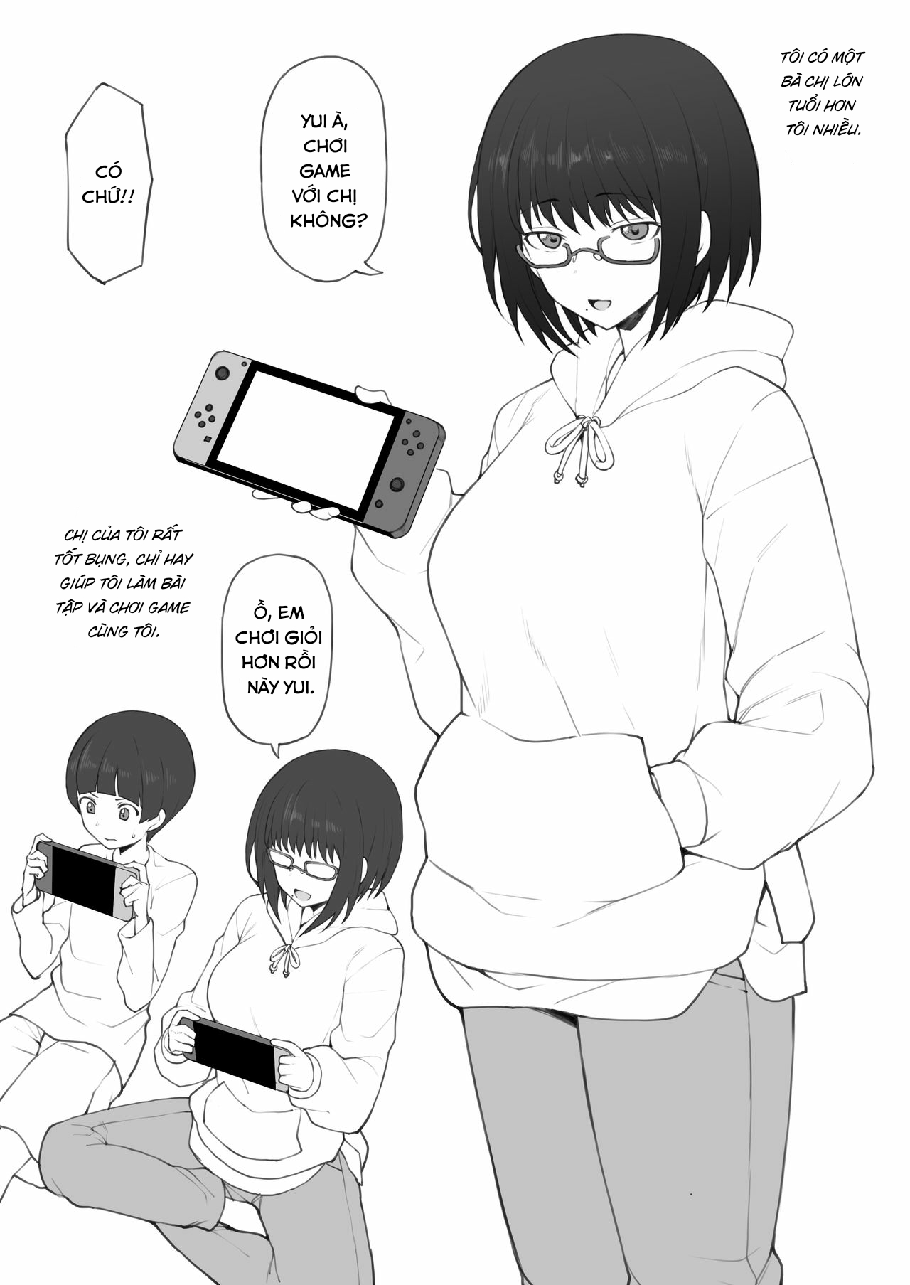 HentaiVN.net - Ảnh 4 - Daisuki na Onee-chan ni Karita Pasocon no Naka ni... [On the Laptop My Beloved Big Sister Lent Me…; 大好きなお姉ちゃんに借りたパソコンの中に…] - Oneshot