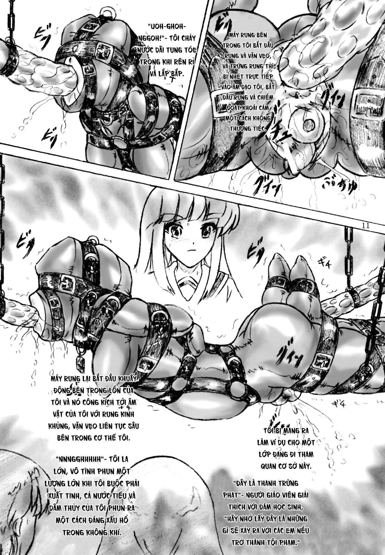 HentaiVN.net - Ảnh 11 - Shuujin Kengaku-kai [囚人見学会] - Oneshot