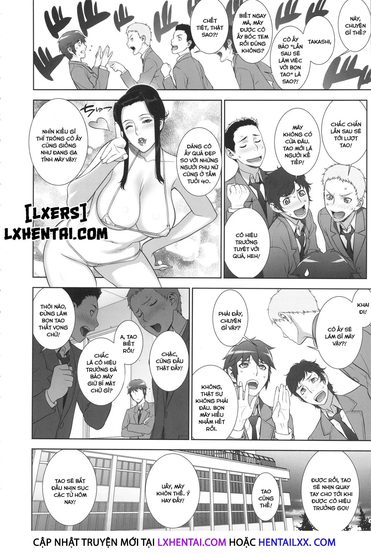 HentaiVN.net - Ảnh 17 - Etsuraku no Onna Rijichou - Chap 1