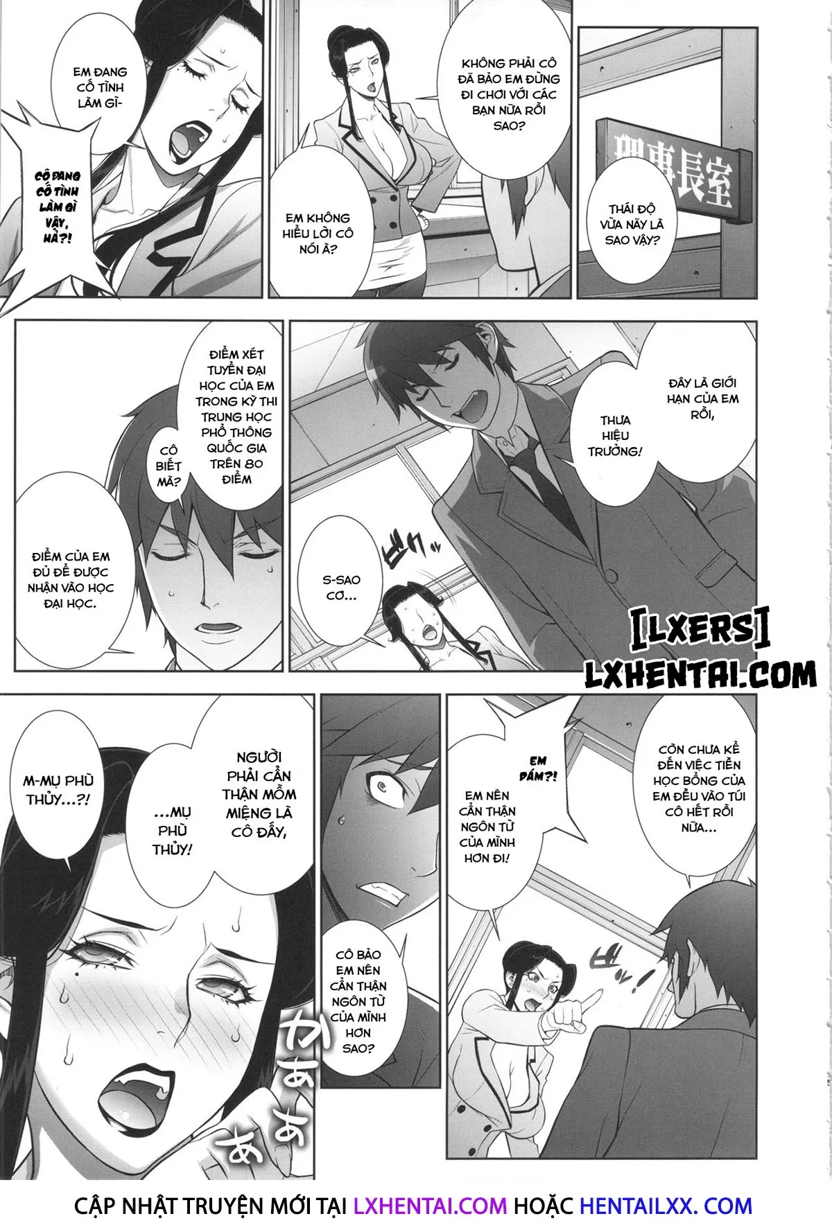 HentaiVN.net - Ảnh 18 - Etsuraku no Onna Rijichou - Chap 1