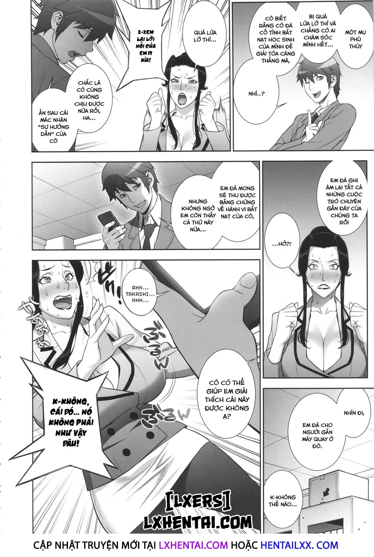 HentaiVN.net - Ảnh 19 - Etsuraku no Onna Rijichou - Chap 1