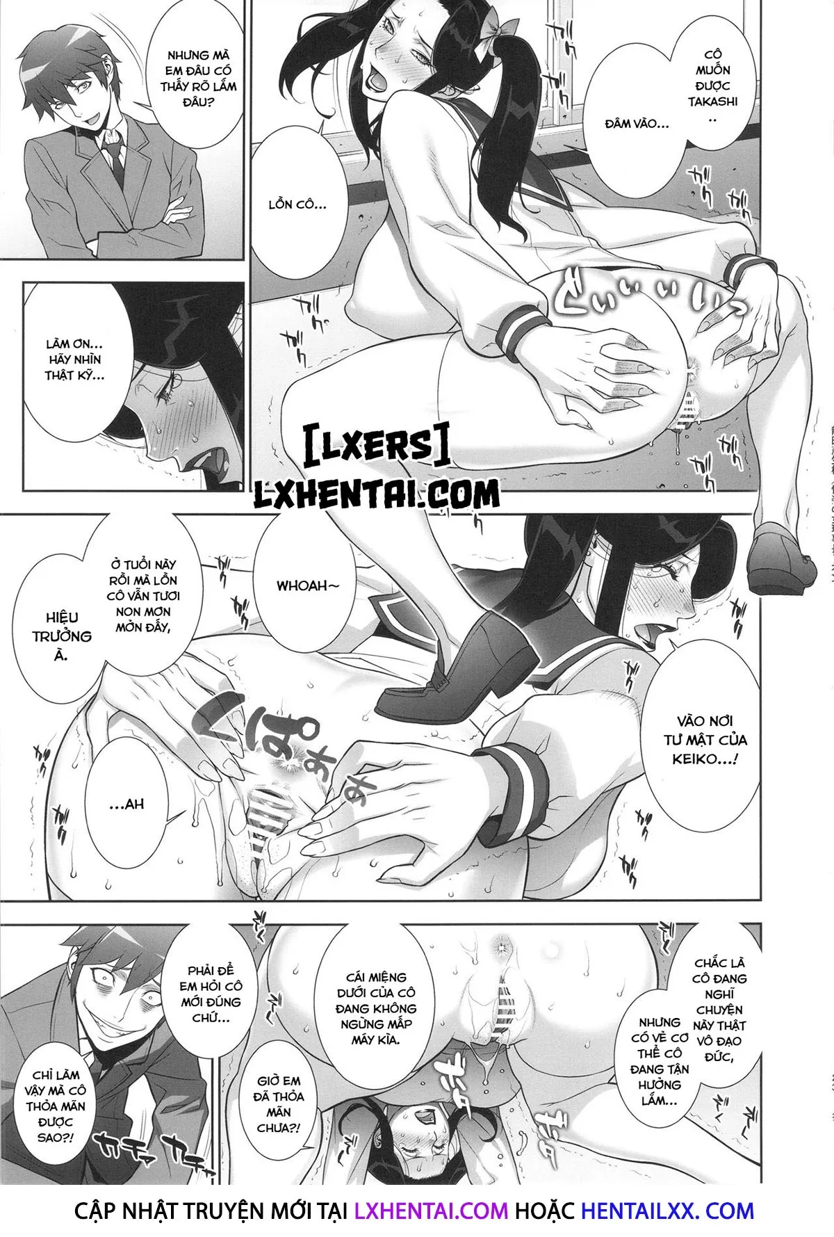 HentaiVN.net - Ảnh 26 - Etsuraku no Onna Rijichou - Chap 1