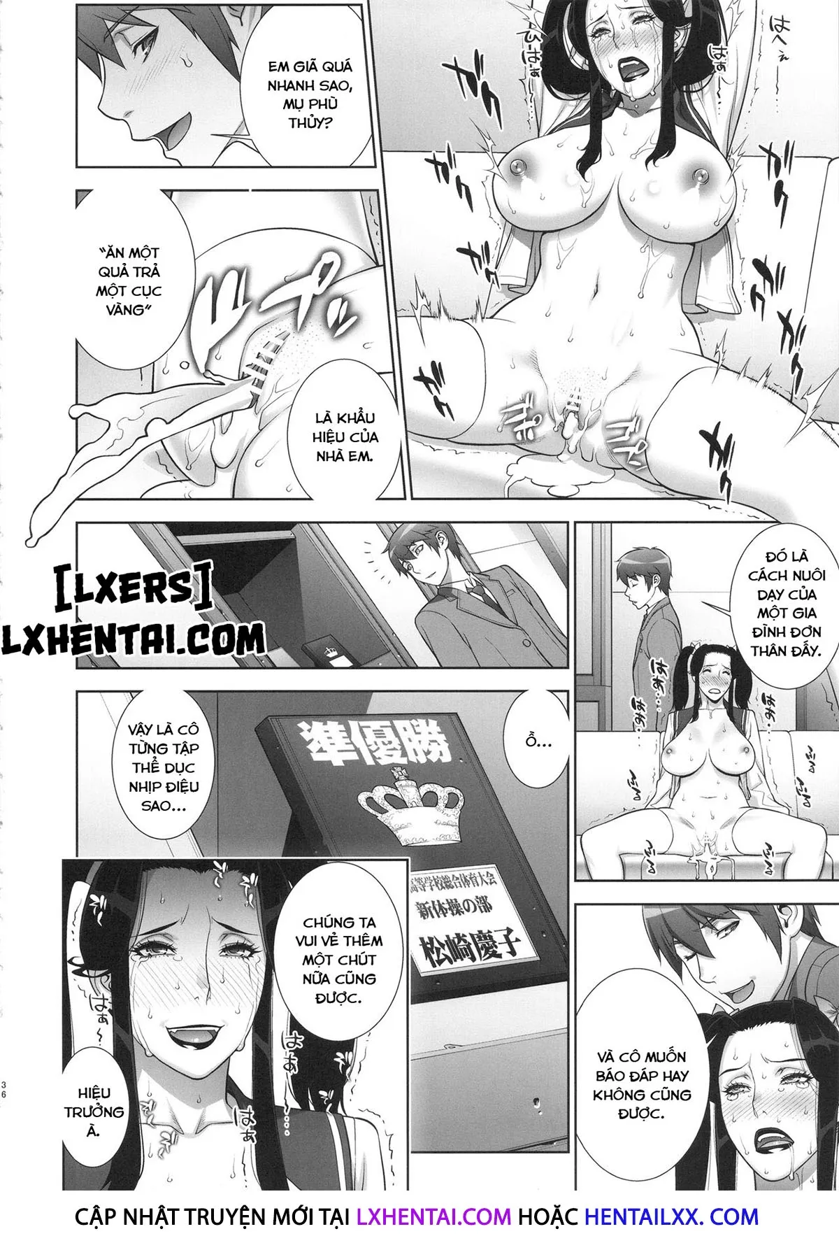 HentaiVN.net - Ảnh 39 - Etsuraku no Onna Rijichou - Chap 1