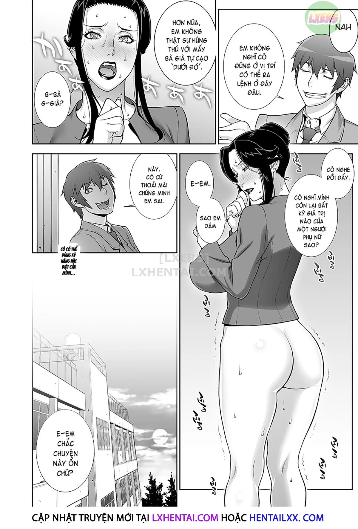 HentaiVN.net - Ảnh 10 - Etsuraku no Onna Rijichou - Chap 2 ~Shintaisou Hen~