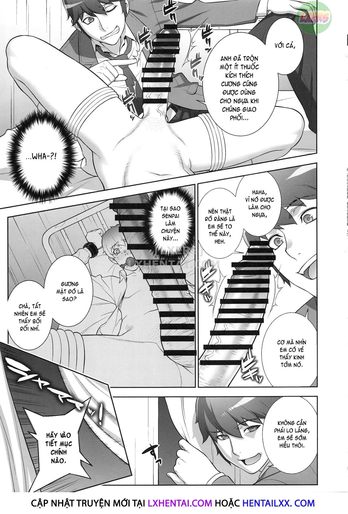 HentaiVN.net - Ảnh 14 - Etsuraku no Onna Rijichou - Chap 3 ~Himitsu No Hokenshitsu Hen~