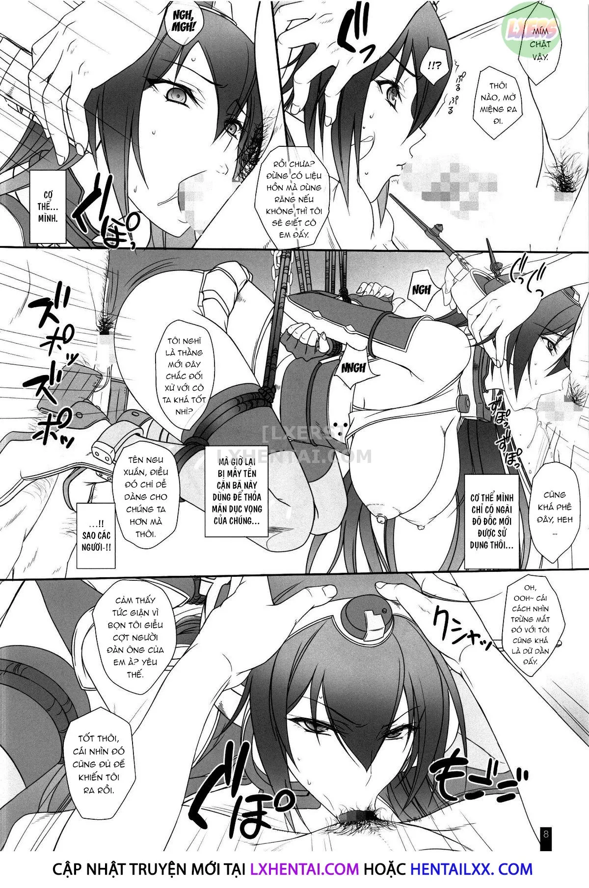 HentaiVN.net - Ảnh 10 - Nagato Otsu [Fallen Nagato] - Oneshot