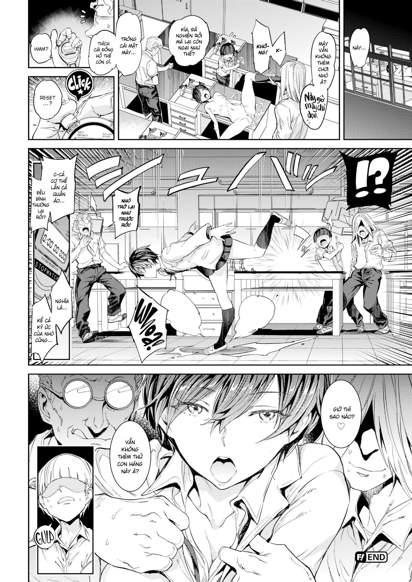HentaiVN.net - Ảnh 16 - Đồng hồ dừng thời gian - Oneshot