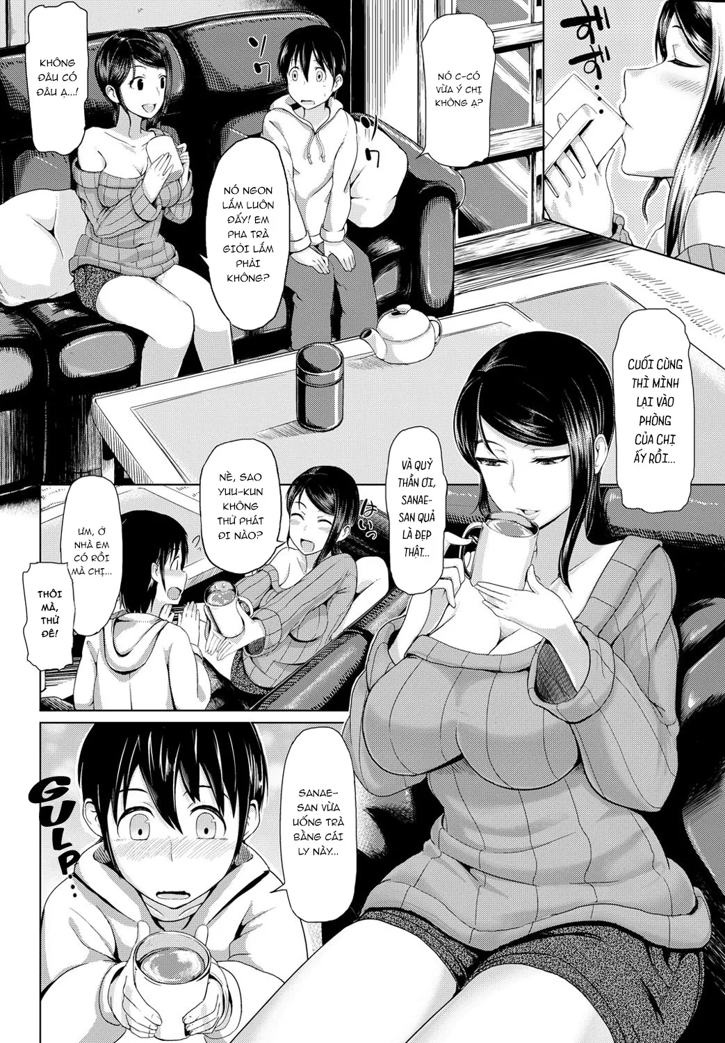 HentaiVN.net - Ảnh 6 - Người phụ nữ nhà bên [The Woman Next Door; Tonaone] - Oneshot