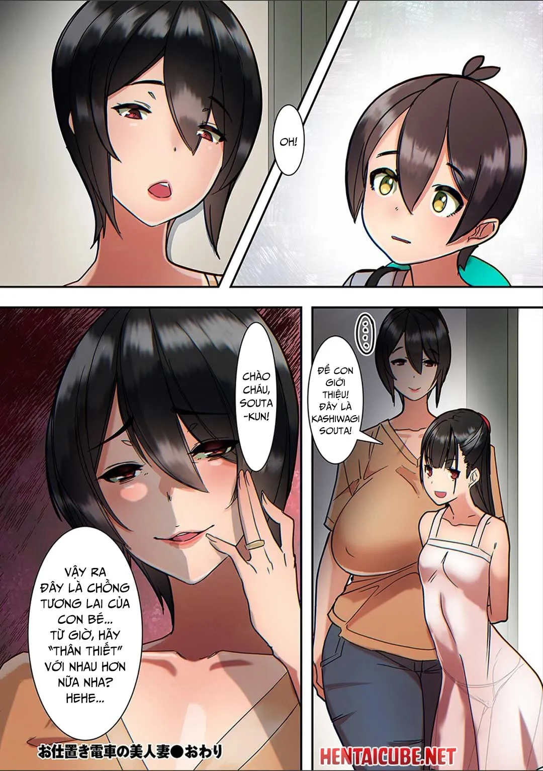 HentaiVN.net - Ảnh 25 - Beautiful Wife On The Punishment Train - Oneshot