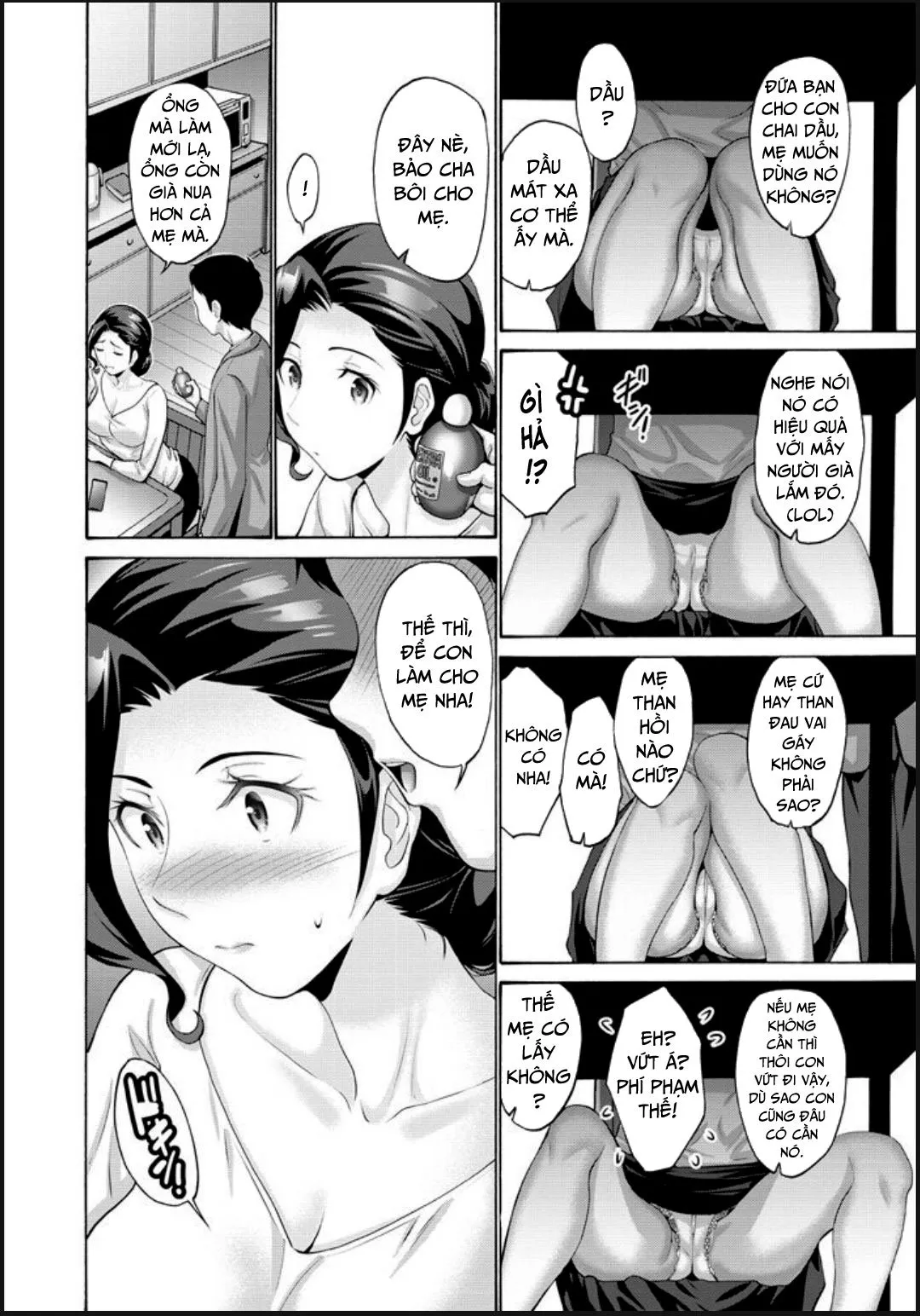 HentaiVN.net - Ảnh 5 - Mẹ ham muốn con trai [Haha Wa Musuko Ni Yokujou (Koi) O Suru Dai Ichi Wa; Mother Lusts After (Loves) Her Son] - Chap 1