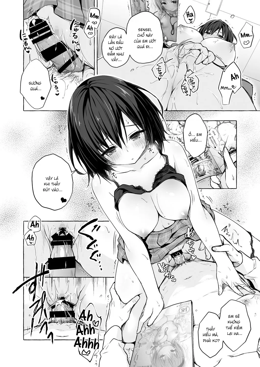 HentaiVN.net - Ảnh 11 - Sensee Shidou Shite ne - Oneshot