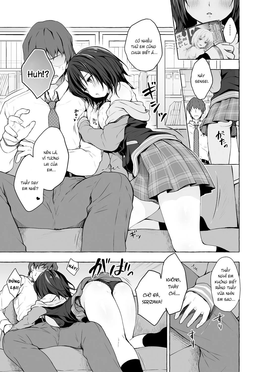 HentaiVN.net - Ảnh 6 - Sensee Shidou Shite ne - Oneshot