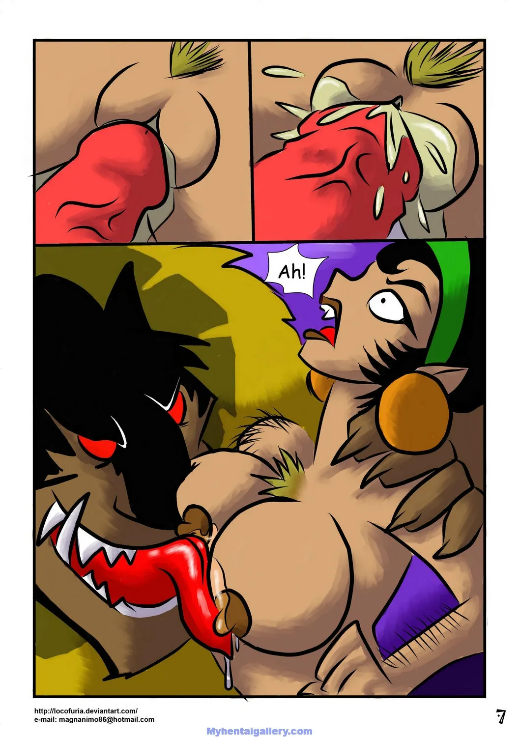 HentaiVN.net - Ảnh 9 - Huyết thanh người sói [Naughty Mischief] - Oneshot
