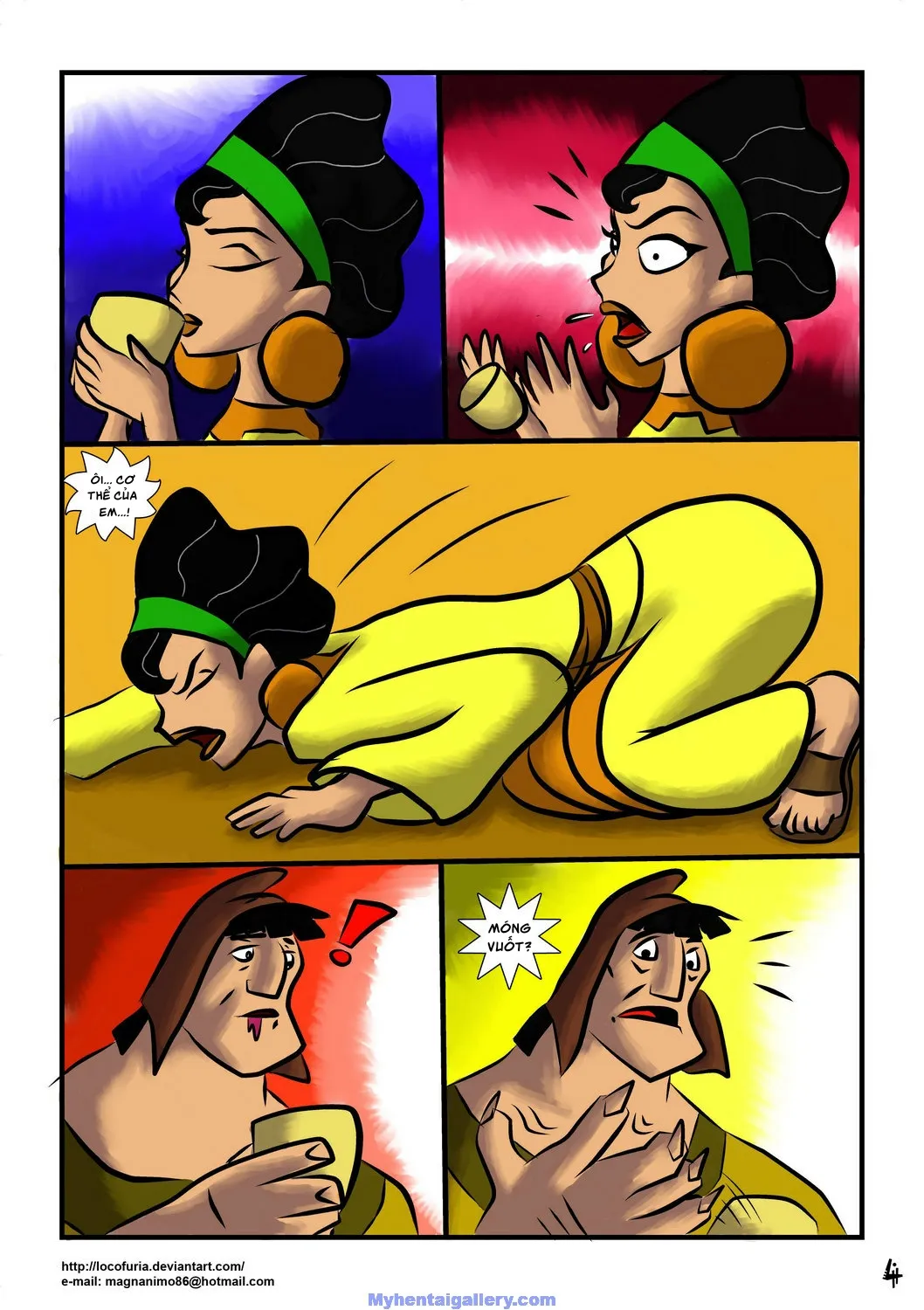 HentaiVN.net - Ảnh 6 - Huyết thanh người sói [Naughty Mischief] - Oneshot
