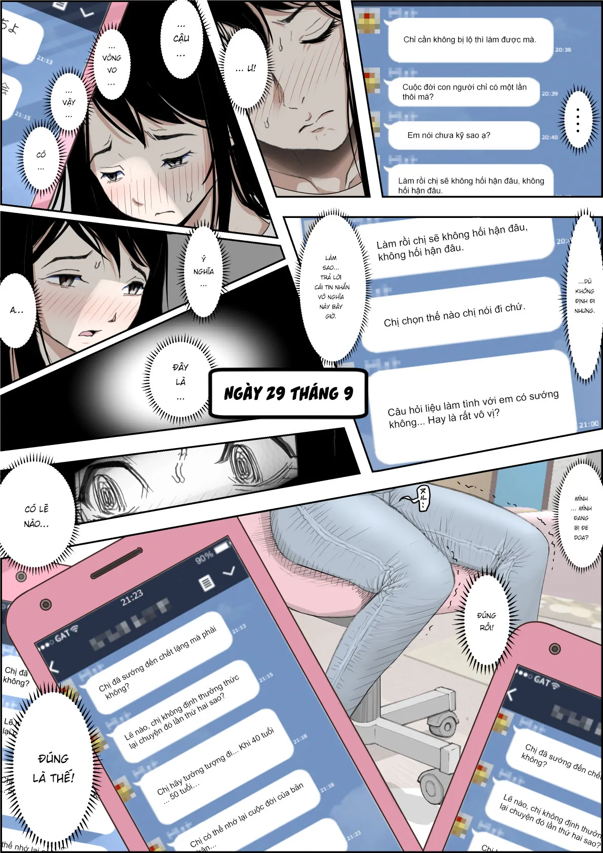 HentaiVN.net - Ảnh 16 - Charao ni Netorare Route [チャラ男に寝取られ ルート2 Vol.4] - Vol 4 chap 4.1