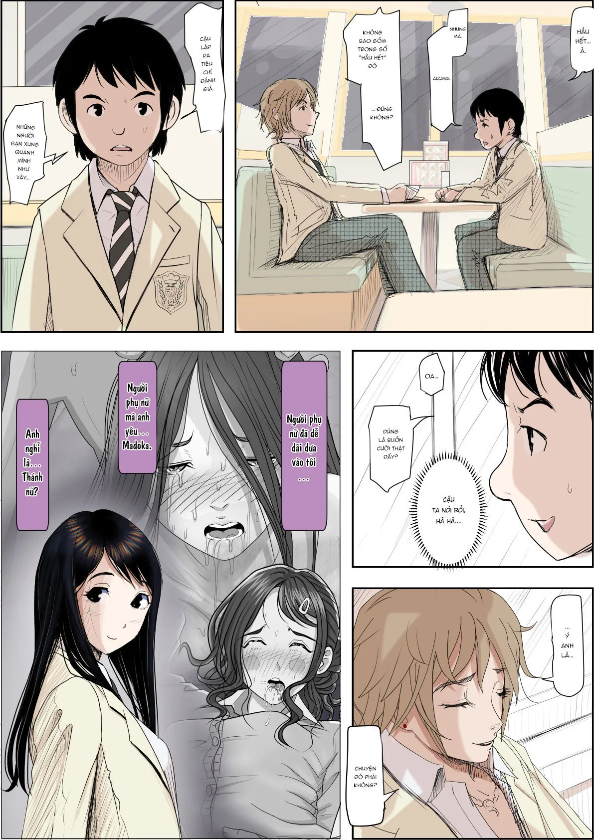 HentaiVN.net - Ảnh 13 - Charao ni Netorare Route [チャラ男に寝取られ ルート2 Vol.4] - Vol 5 chap 5.1