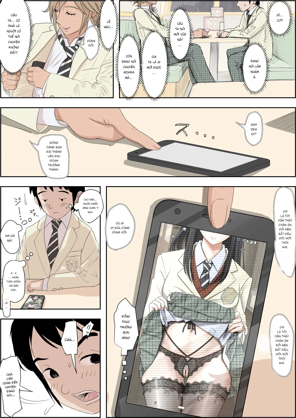 HentaiVN.net - Ảnh 16 - Charao ni Netorare Route [チャラ男に寝取られ ルート2 Vol.4] - Vol 5 chap 5.1