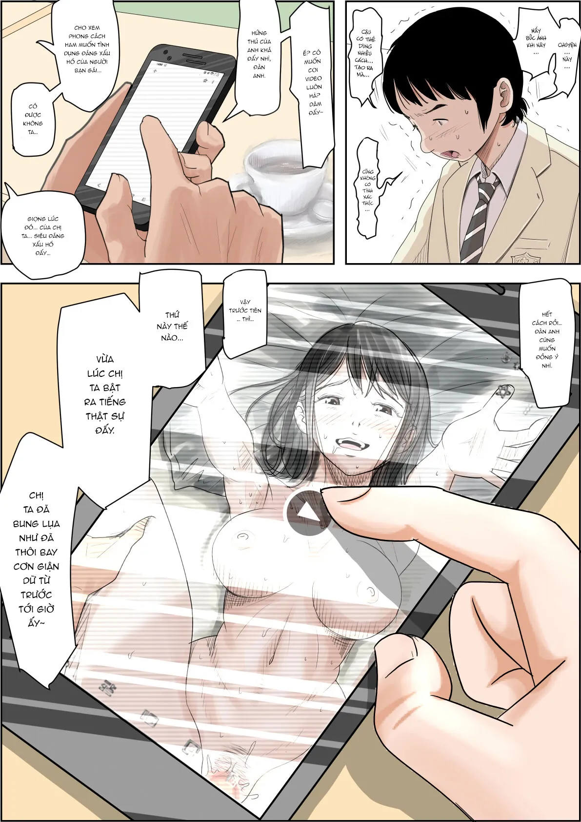 HentaiVN.net - Ảnh 3 - Charao ni Netorare Route [チャラ男に寝取られ ルート2 Vol.4] - Vol 5 chap 5.2