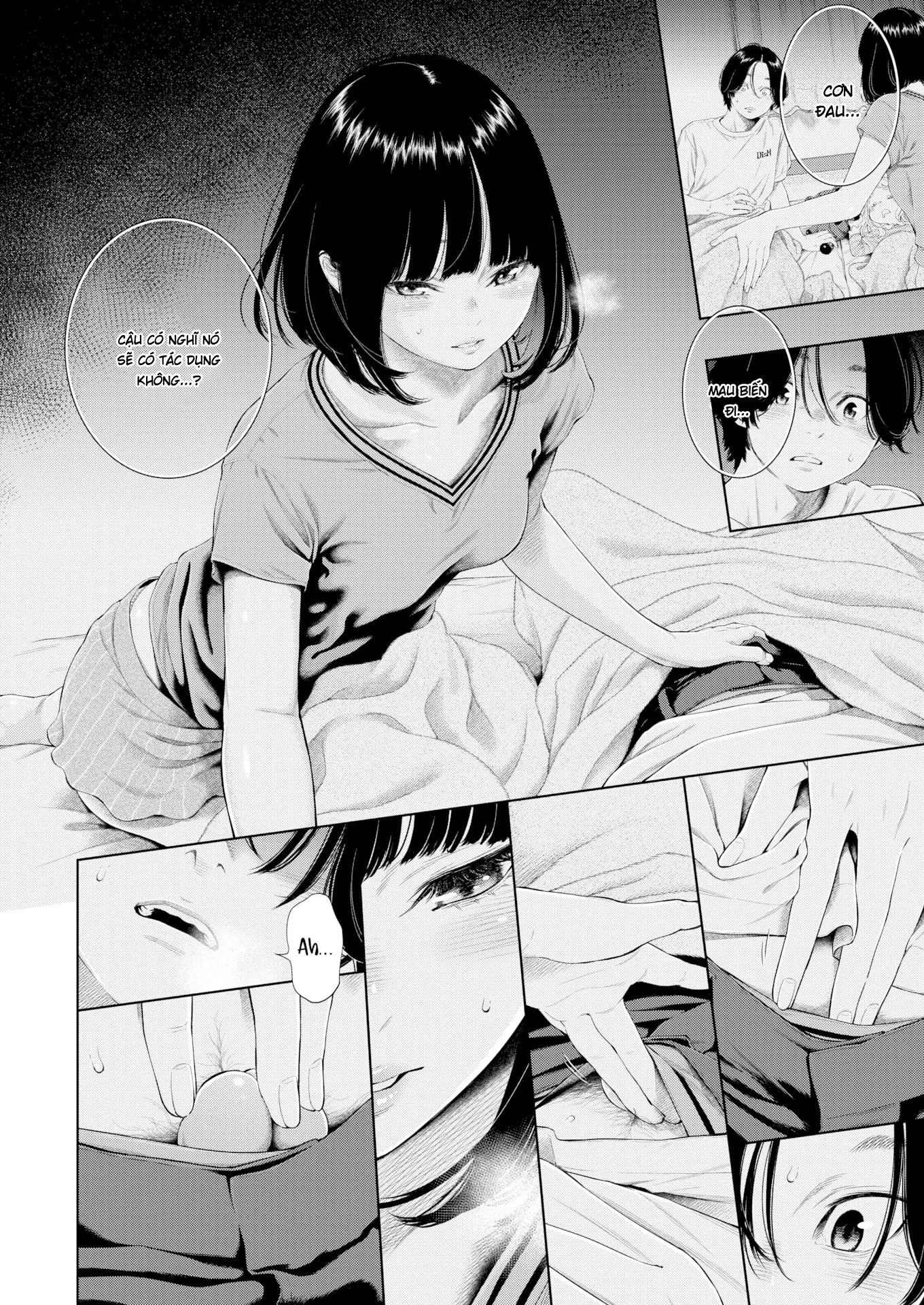 HentaiVN.net - Ảnh 15 - Một Đêm Mưa Tháng Sáu - Oneshot