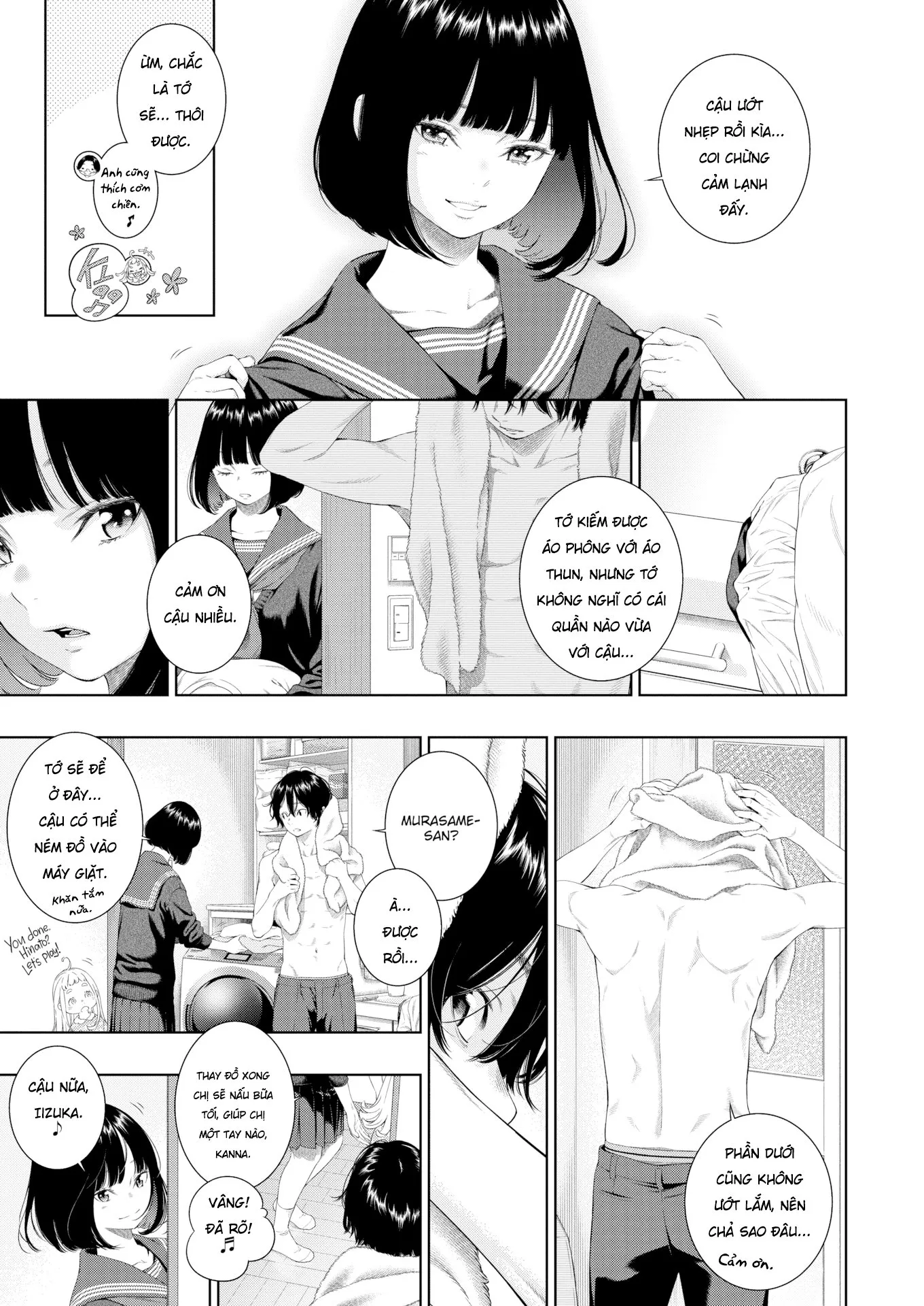 HentaiVN.net - Ảnh 8 - Một Đêm Mưa Tháng Sáu - Oneshot