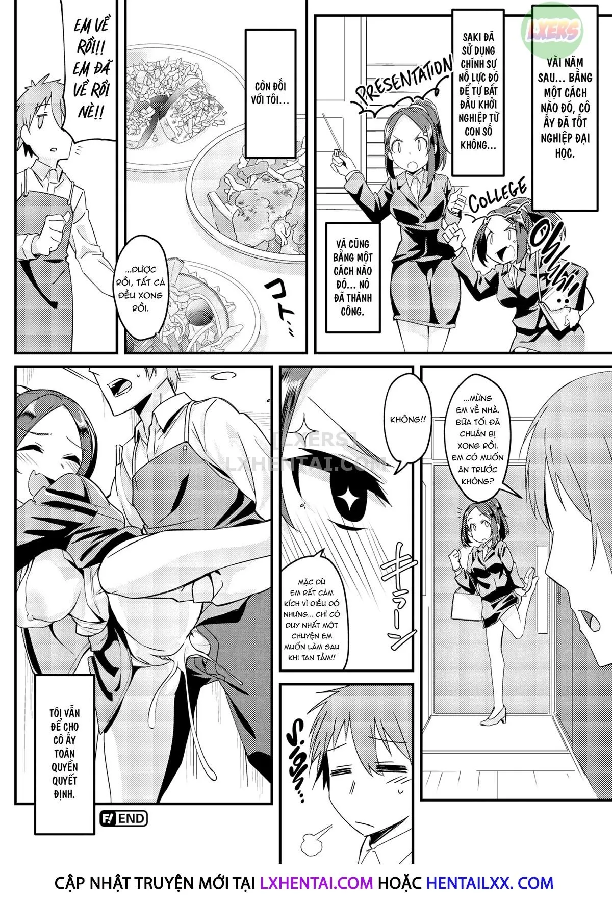 HentaiVN.net - Ảnh 24 - Một khi bạn gái tôi đã nghiện chịch - Oneshot