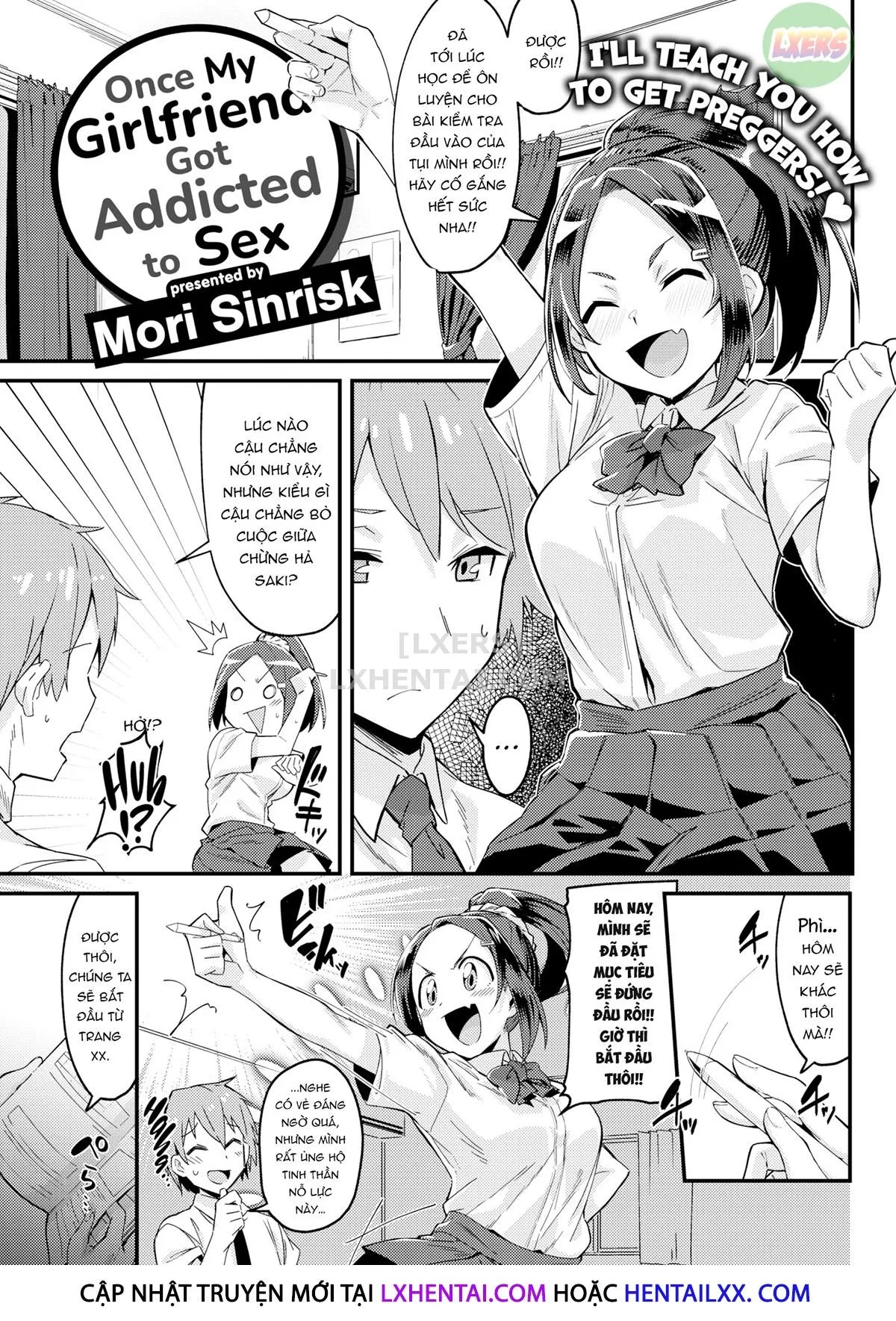 HentaiVN.net - Ảnh 5 - Một khi bạn gái tôi đã nghiện chịch - Oneshot