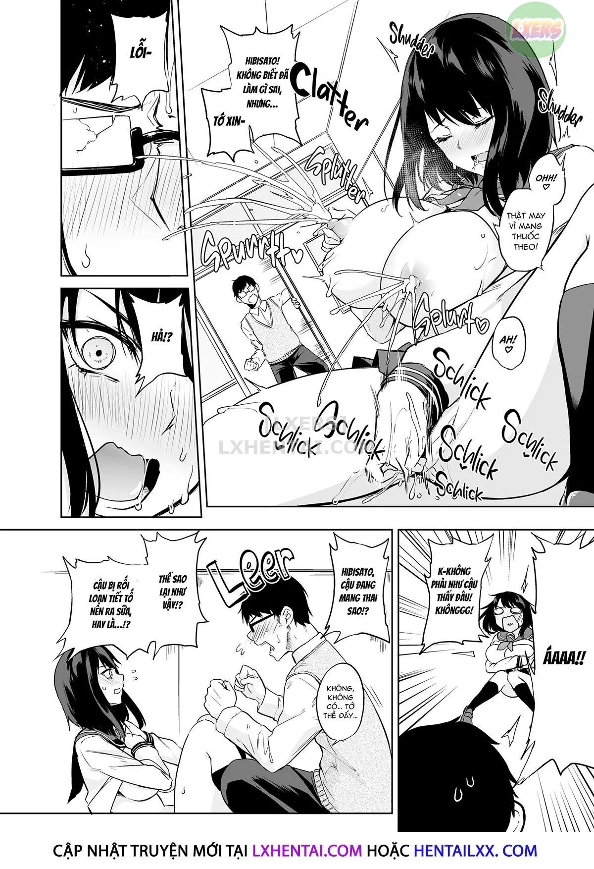 HentaiVN.net - Ảnh 15 - Đắm chìm trong dòng sữa tình yêu của em - Oneshot