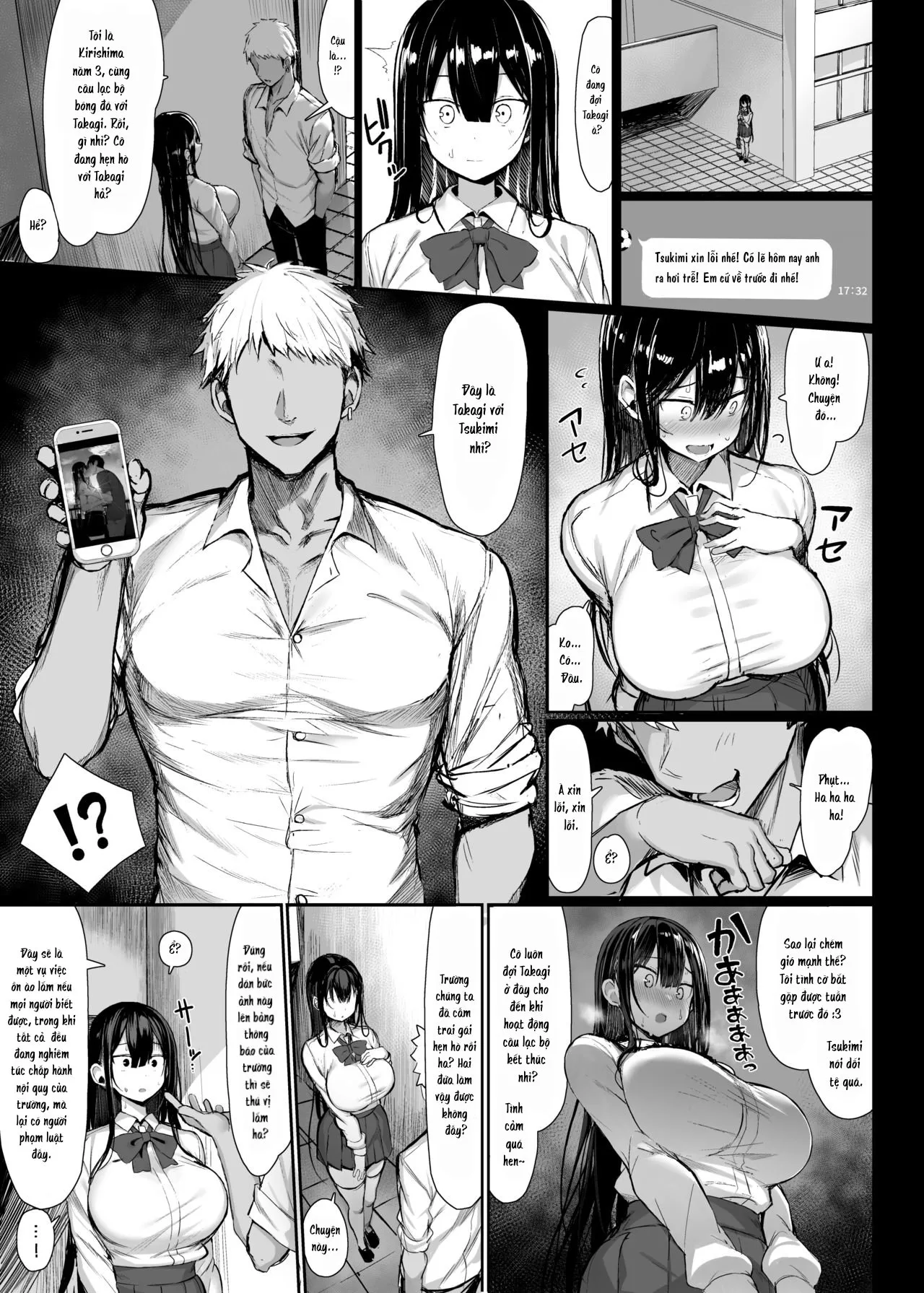 HentaiVN.net - Ảnh 7 - Seiso Kanojo, Ochiru. [清楚彼女、堕ちる。] - Oneshot.