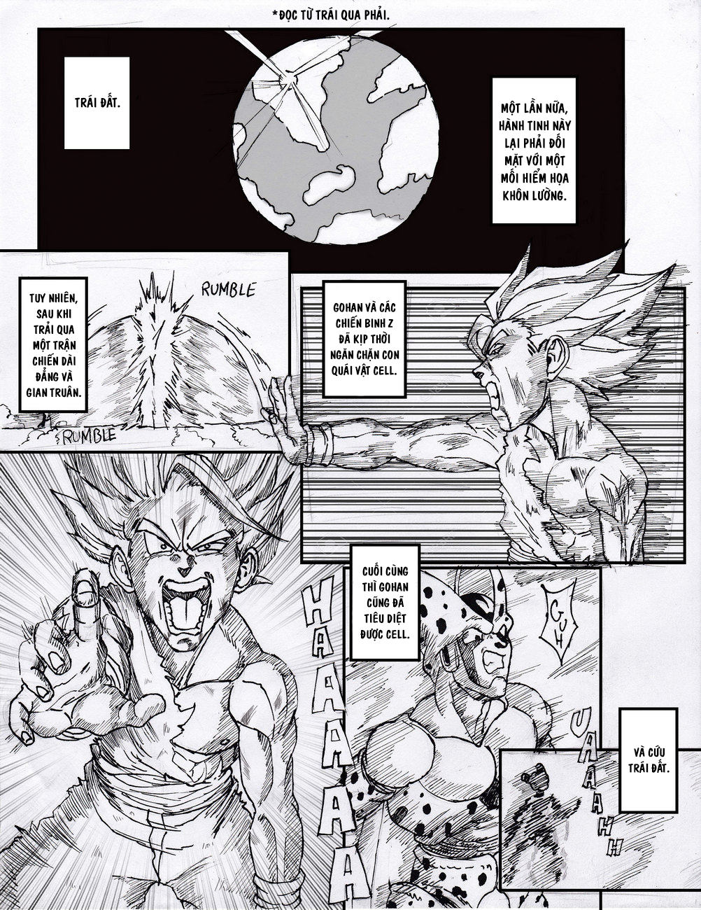 HentaiVN.net - Ảnh 3 - Chichi và Gohan [Gohan x Chichi] - Oneshot