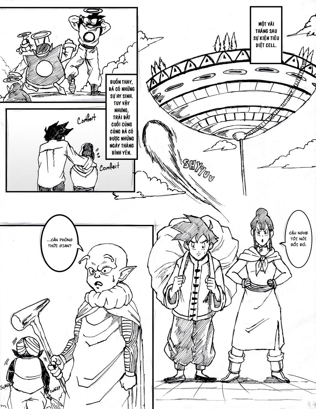 HentaiVN.net - Ảnh 4 - Chichi và Gohan [Gohan x Chichi] - Oneshot