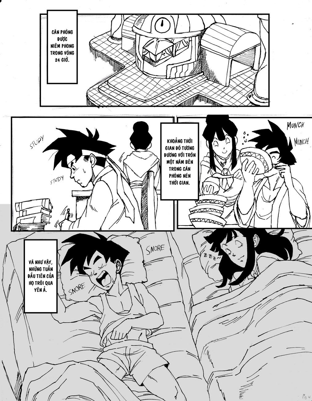 HentaiVN.net - Ảnh 6 - Chichi và Gohan [Gohan x Chichi] - Oneshot