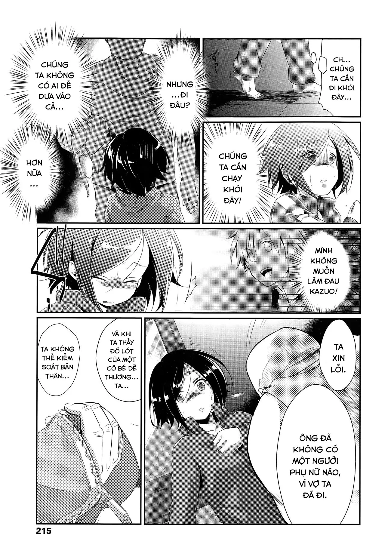 HentaiVN.net - Ảnh 10 - Chuyện khiến chúng tôi bỏ nhà đi. [What Became of Our Elopement] - Oneshot