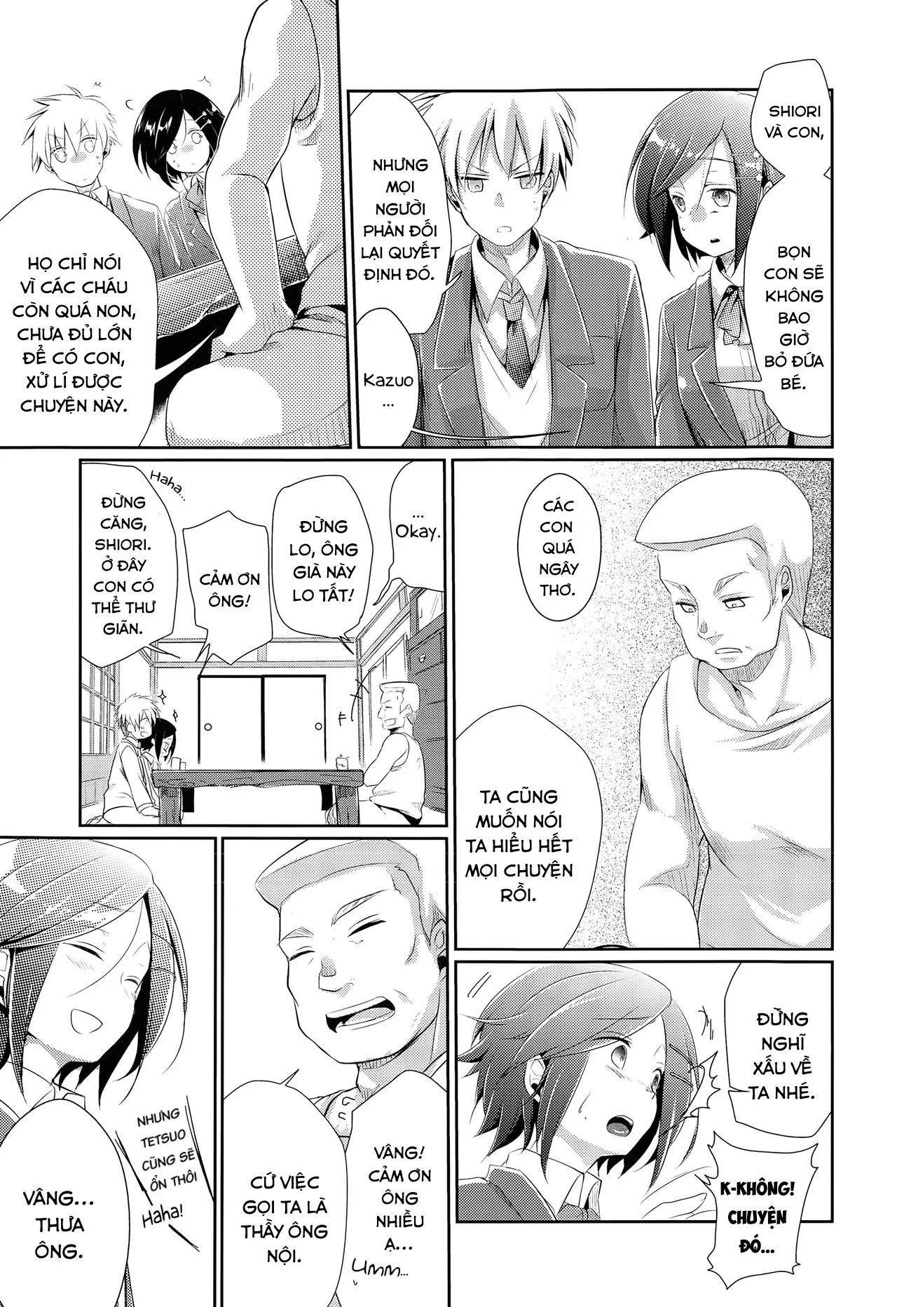 HentaiVN.net - Ảnh 4 - Chuyện khiến chúng tôi bỏ nhà đi. [What Became of Our Elopement] - Oneshot