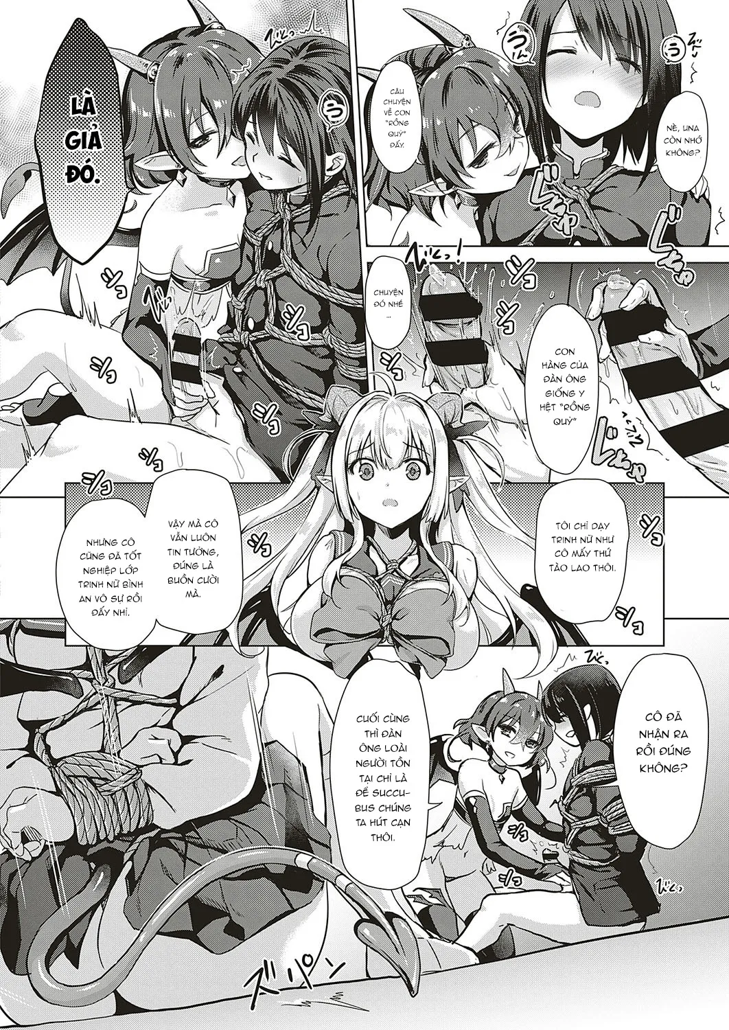 HentaiVN.net - Ảnh 9 - Succubus Company [サキュバスカンパニー] - Chap 2.
