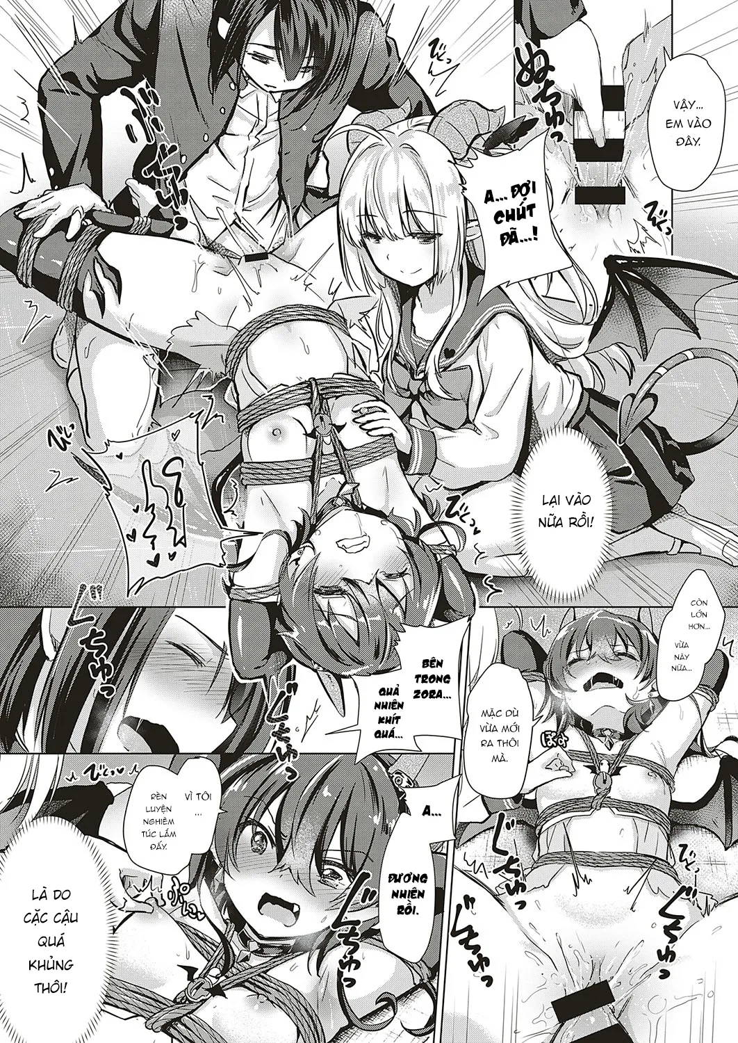HentaiVN.net - Ảnh 8 - Succubus Company [サキュバスカンパニー] - Chap 3.