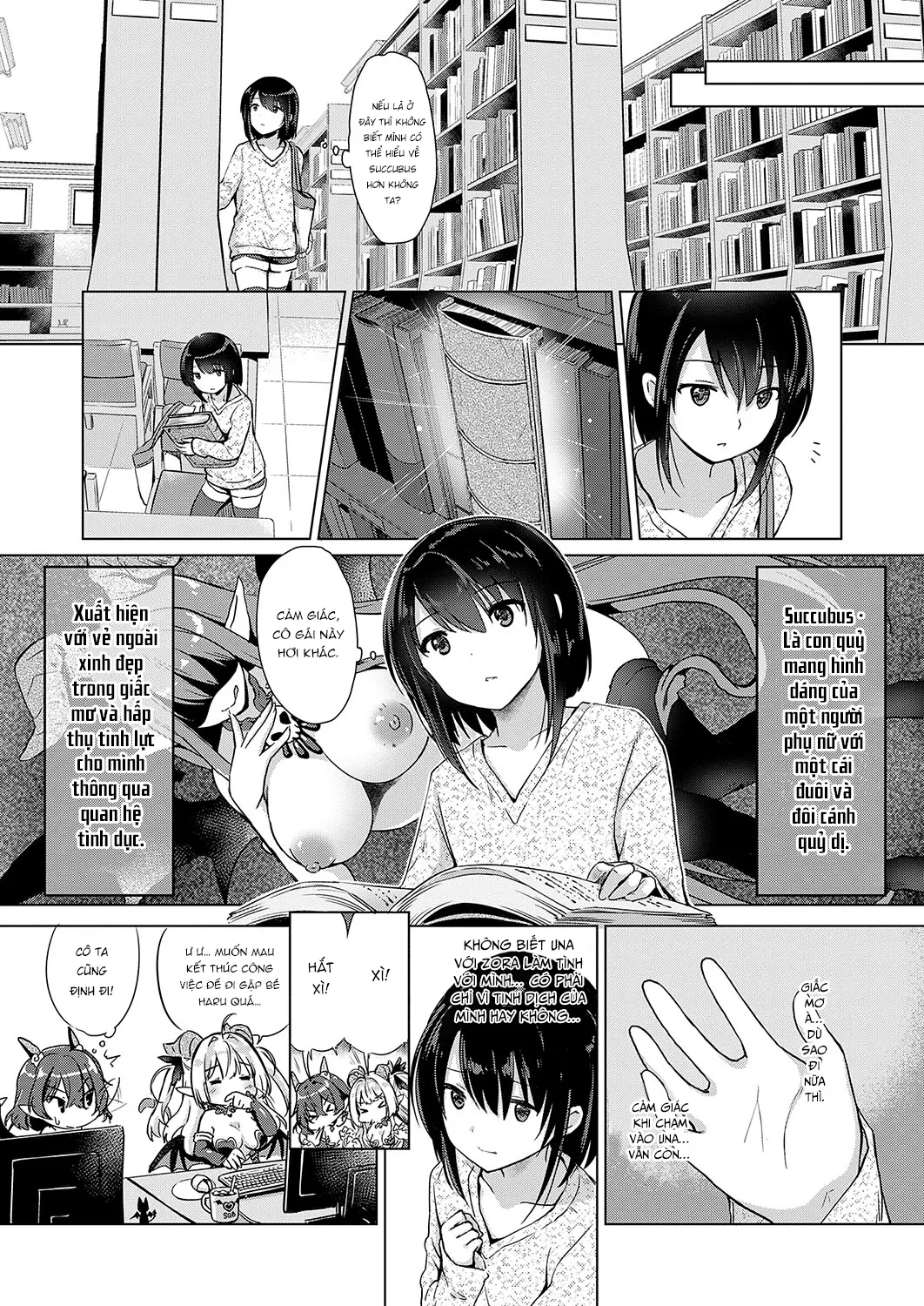 HentaiVN.net - Ảnh 4 - Succubus Company [サキュバスカンパニー] - Chap 4.