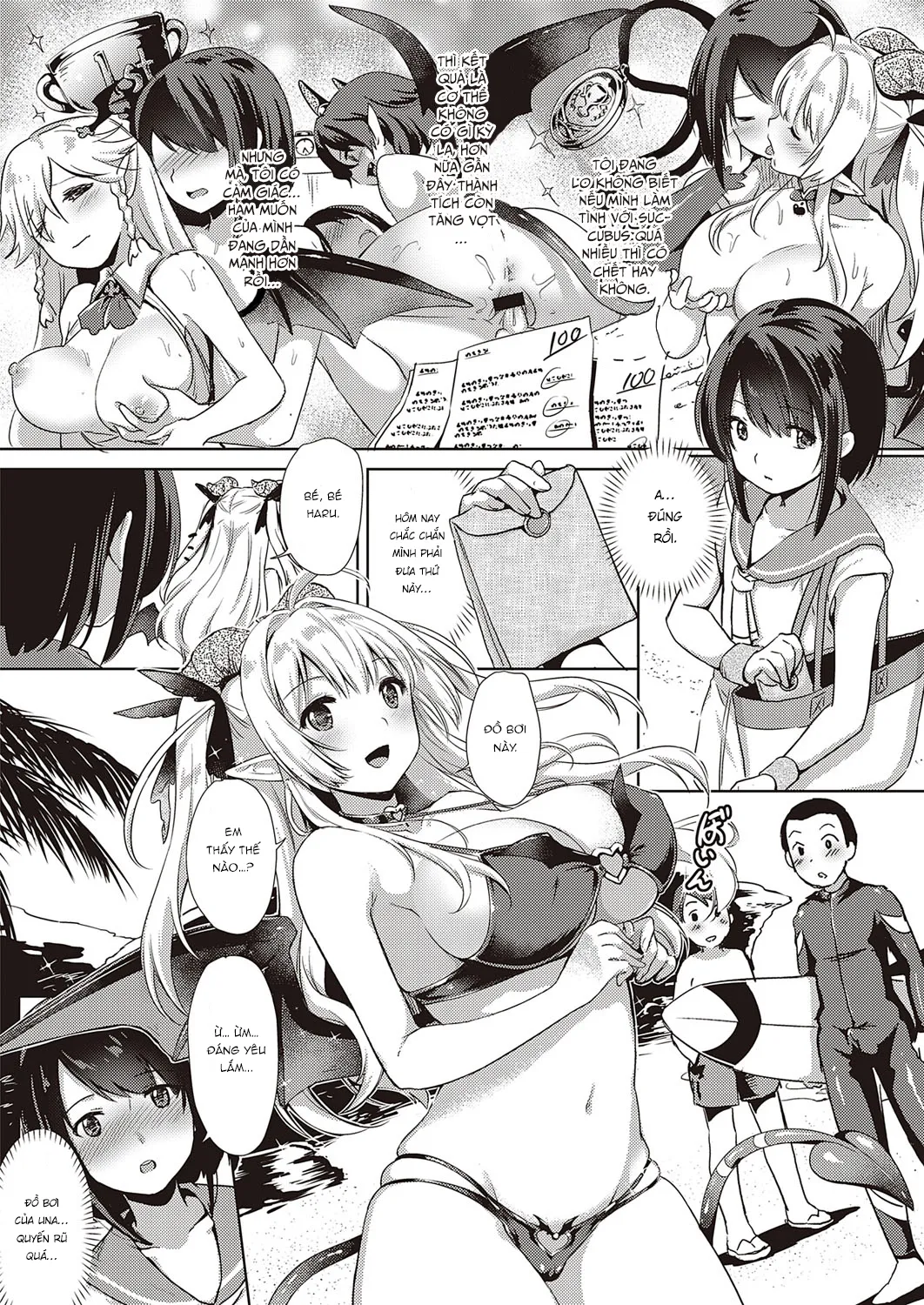 HentaiVN.net - Ảnh 3 - Succubus Company [サキュバスカンパニー] - Chap 5.
