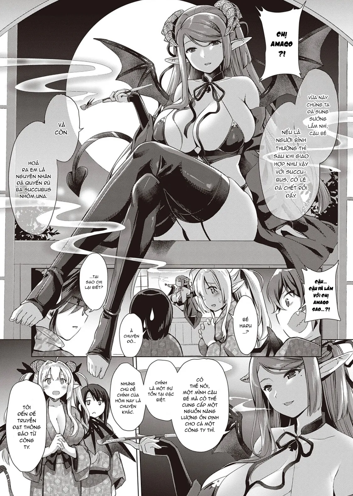 HentaiVN.net - Ảnh 30 - Succubus Company [サキュバスカンパニー] - Chap 6.