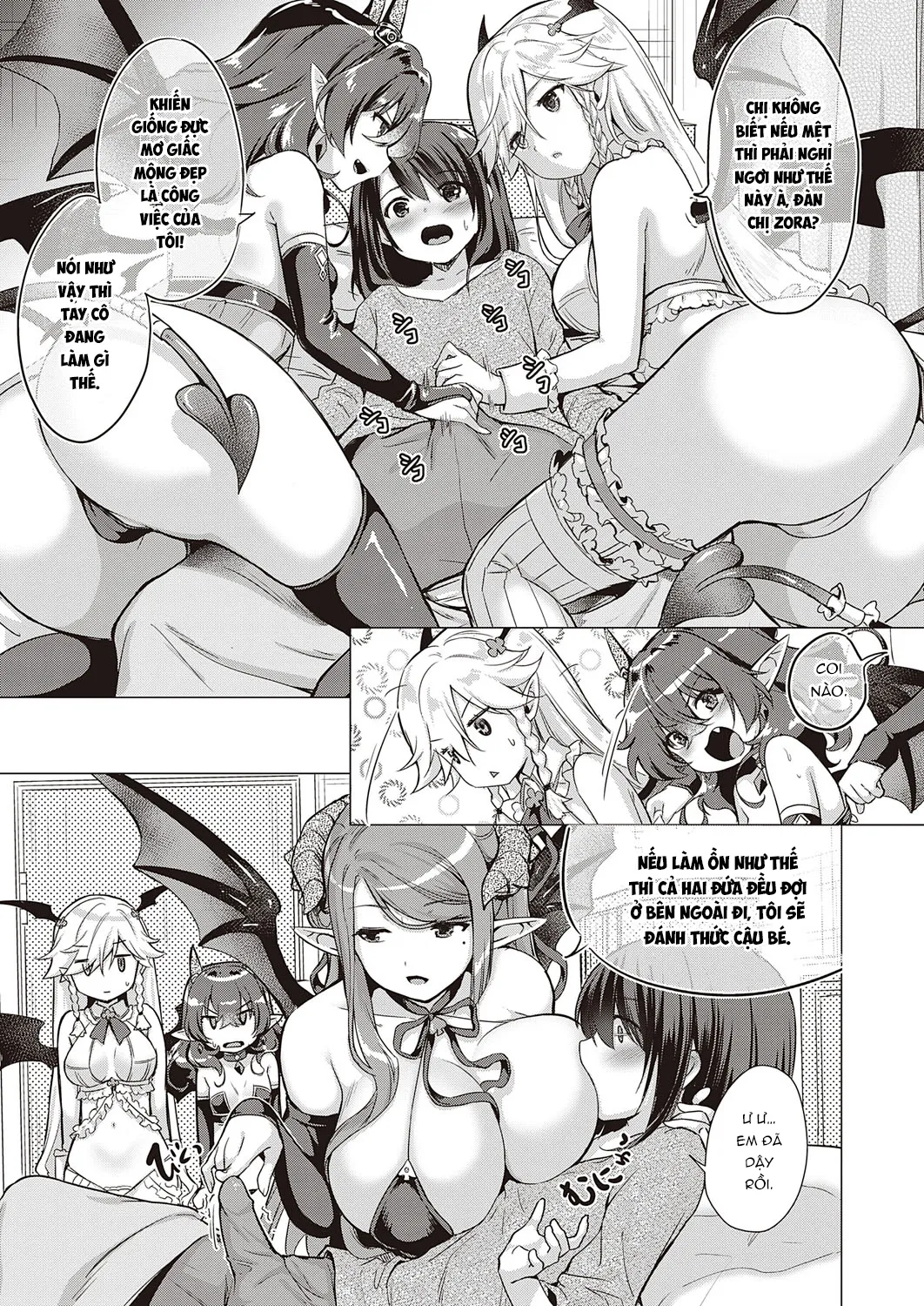 HentaiVN.net - Ảnh 36 - Succubus Company [サキュバスカンパニー] - Kết thúc: Chap 8.