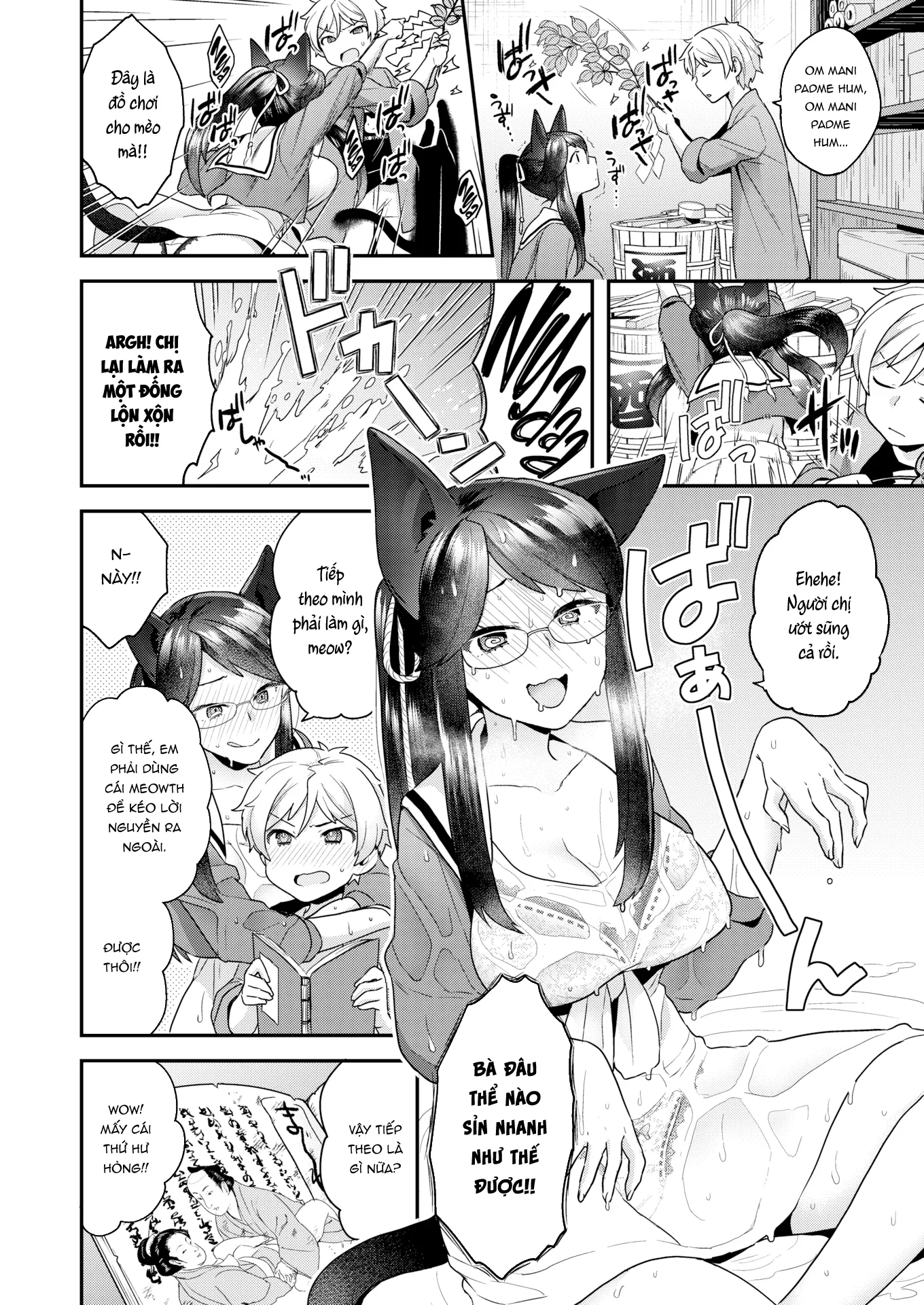 HentaiVN.net - Ảnh 10 - Nhún nhảy cùng Meow meow - Oneshot ngọt [Không che]