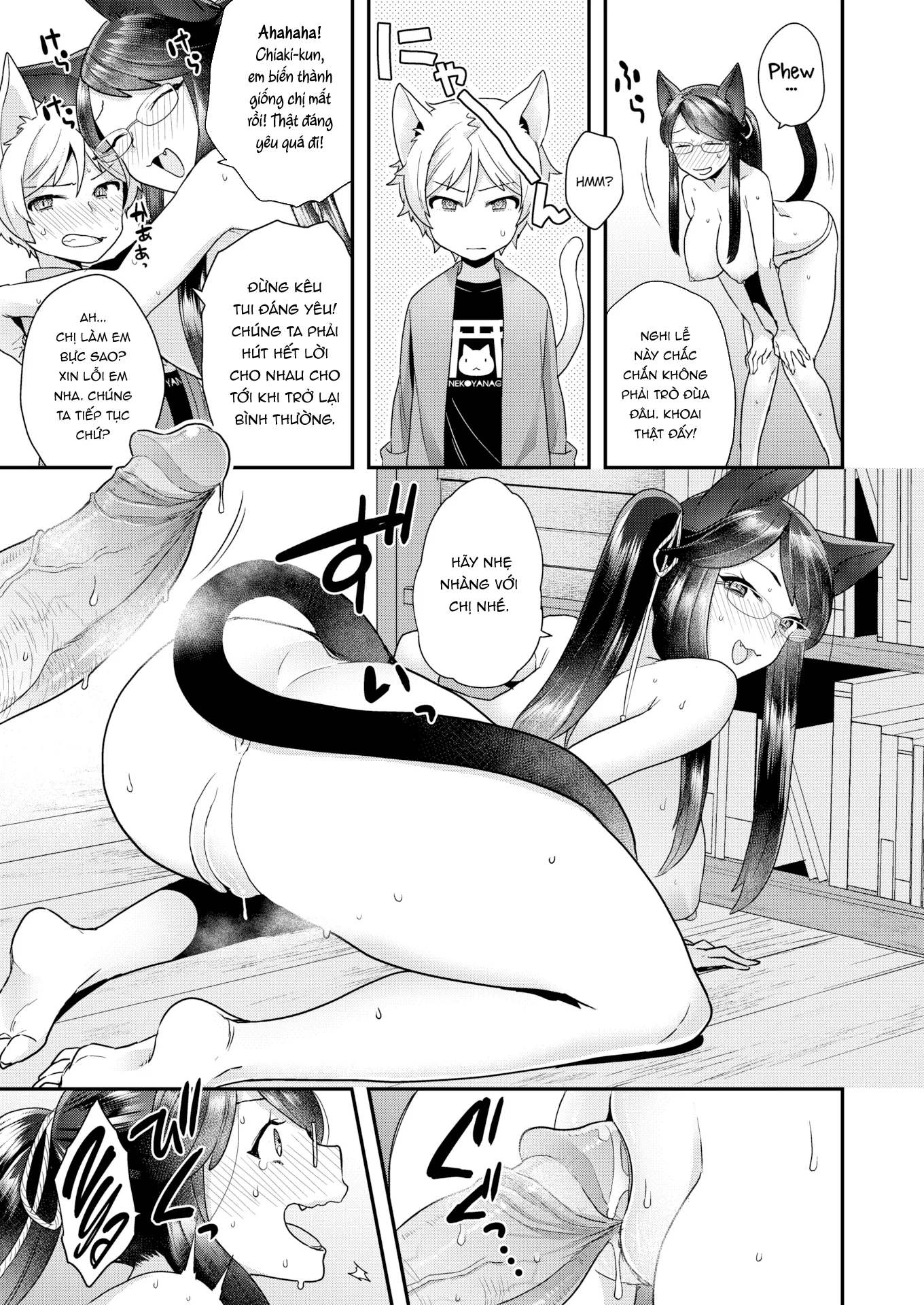 HentaiVN.net - Ảnh 14 - Nhún nhảy cùng Meow meow - Oneshot ngọt [Không che]